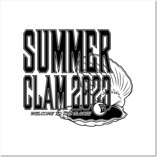 Summer Clam 2023 Posters and Art